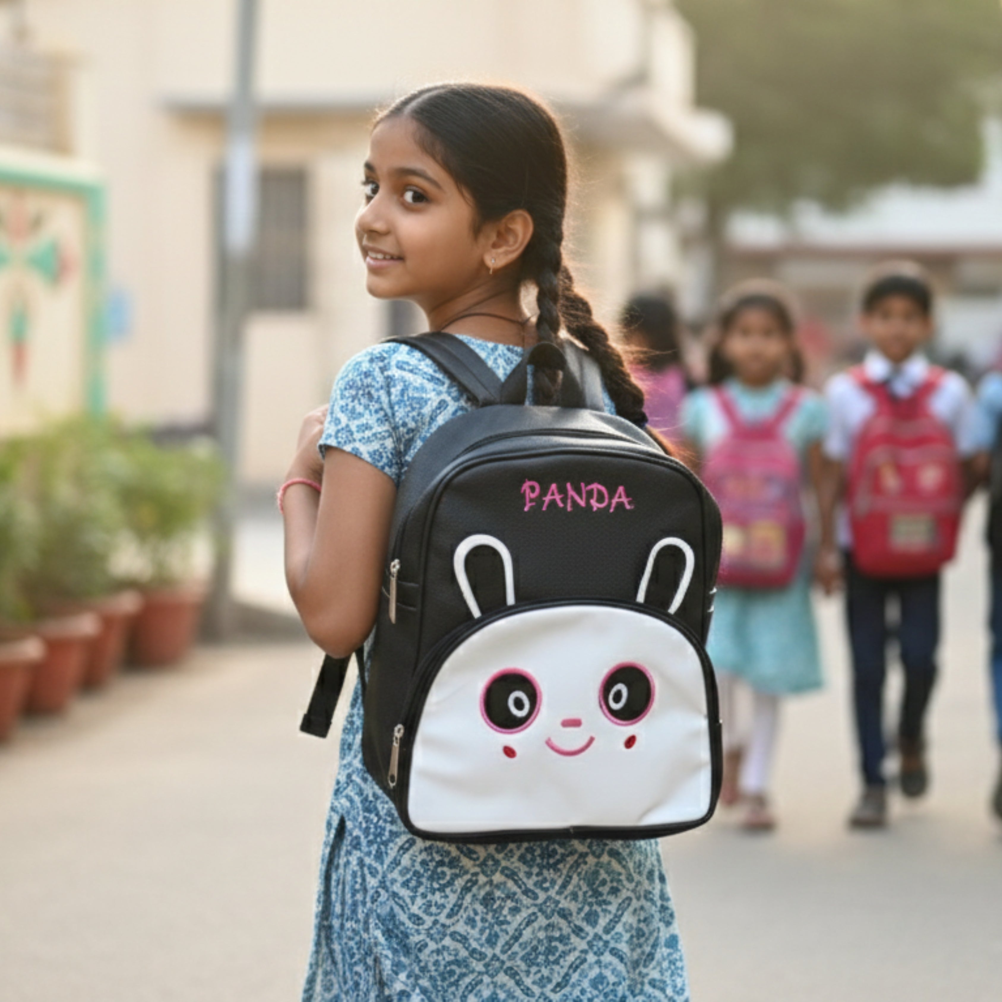 Kids Cartoon Animal School Bag & Travel Bookbag for Children and Teens