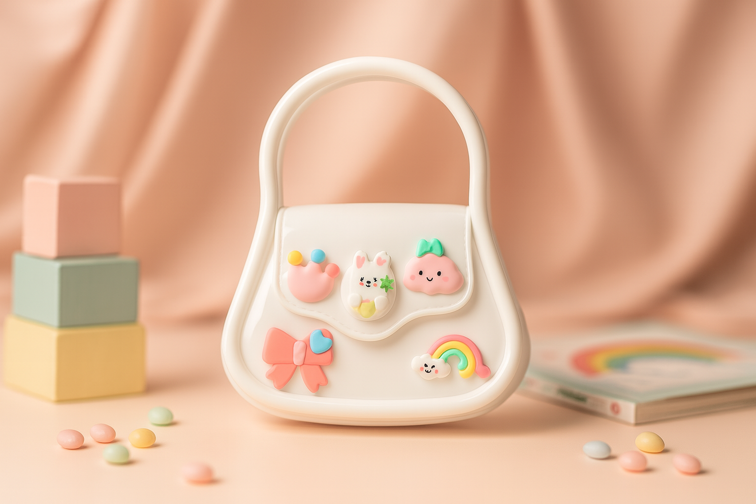 Cute Cartoon Mini Handbag Collection for Girls – Stylish Small Fashion Purses with Decorative Charms