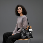 MULADID Convertible Tote Backpack – Stylish Multi-Color Shoulder & Backpack Bag