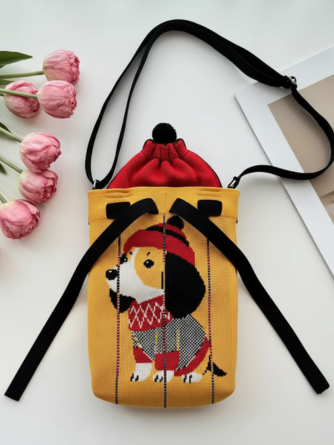 Cute Canvas Sling Bag for Girls & Women – Lightweight Crossbody with Stylish Prints for Everyday Use